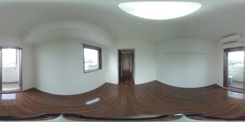 パノラマ画像洋室