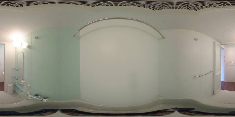 パノラマ画像バスルーム