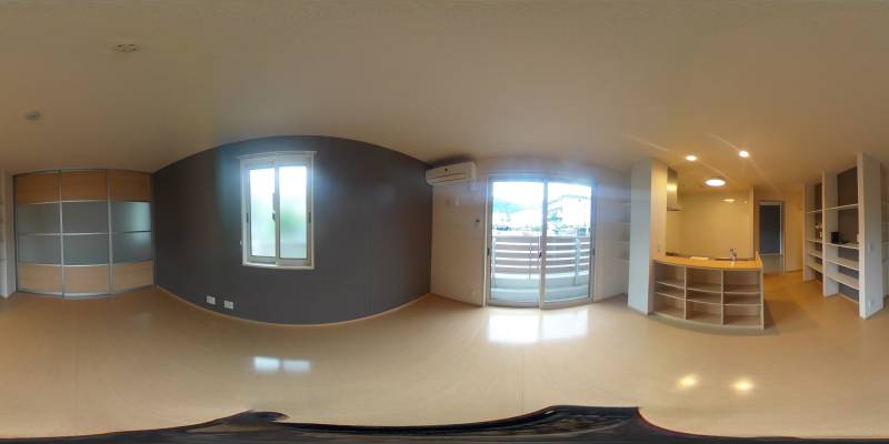 パノラマ画像リビング