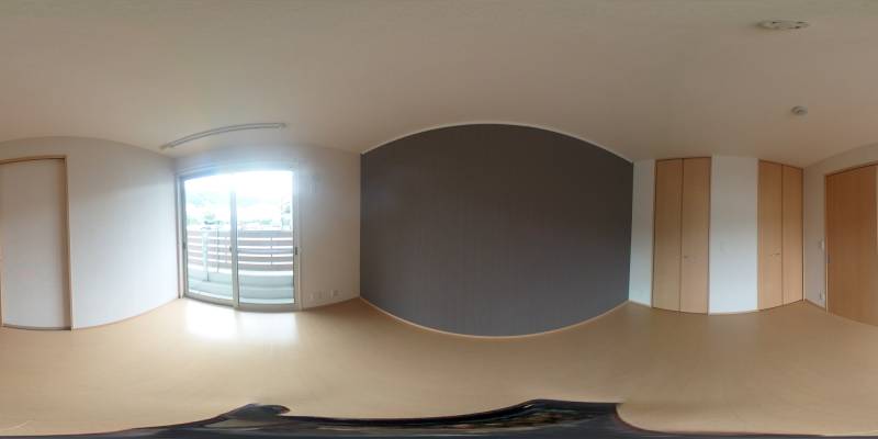 パノラマ画像洋室