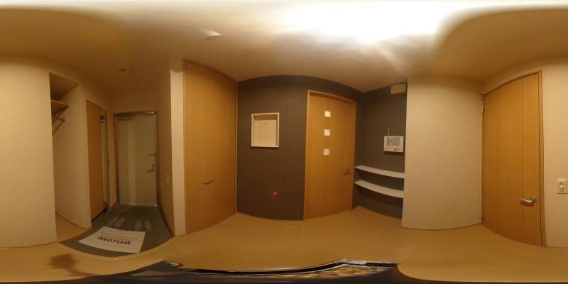 パノラマ画像玄関