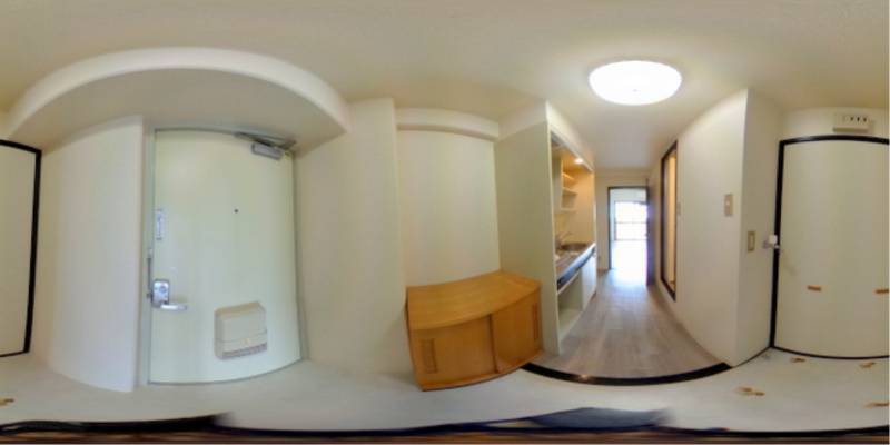 パノラマ画像玄関