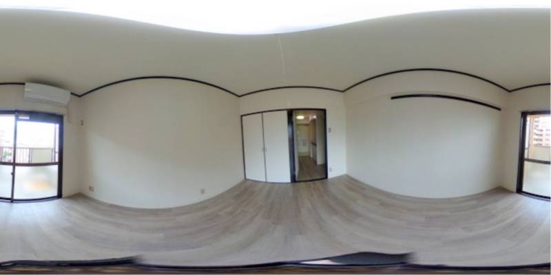 パノラマ画像洋室