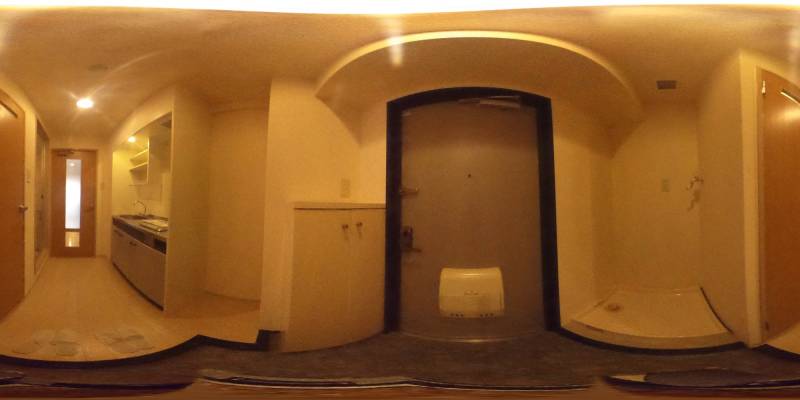 パノラマ画像玄関