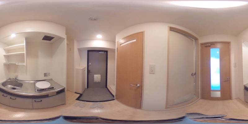 パノラマ画像玄関