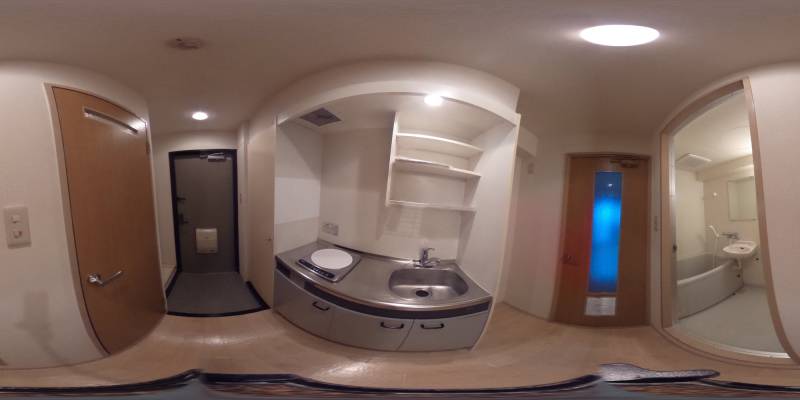 パノラマ画像キッチン