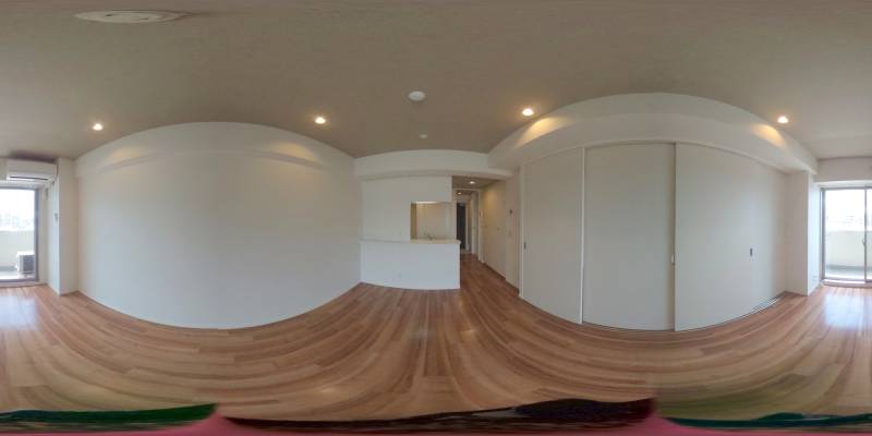 パノラマ画像リビング