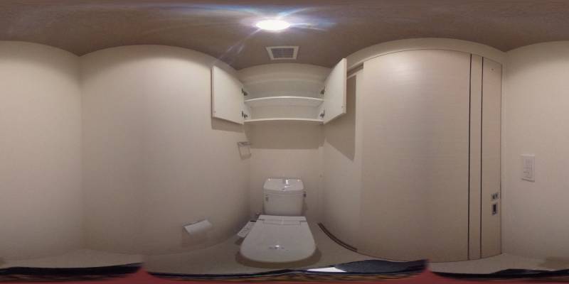 パノラマ画像トイレ