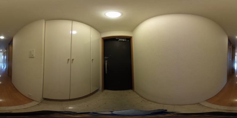 パノラマ画像玄関