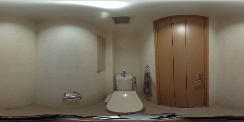 パノラマ画像トイレ