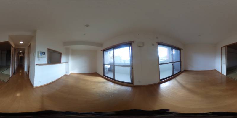 パノラマ画像リビング