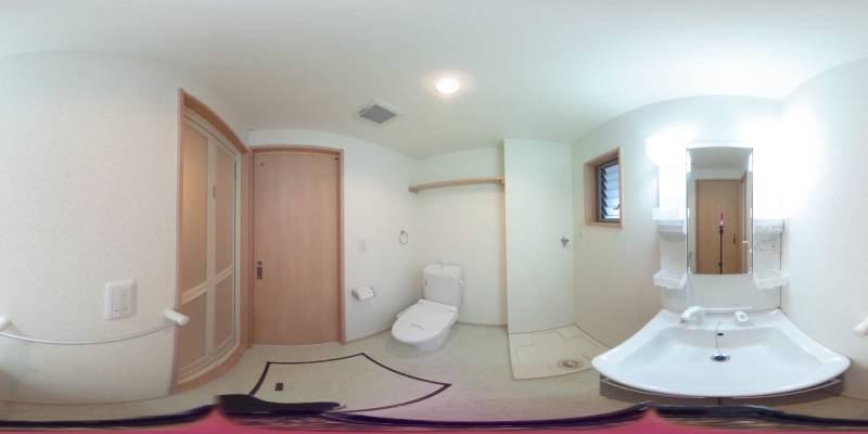 パノラマ画像洗面所