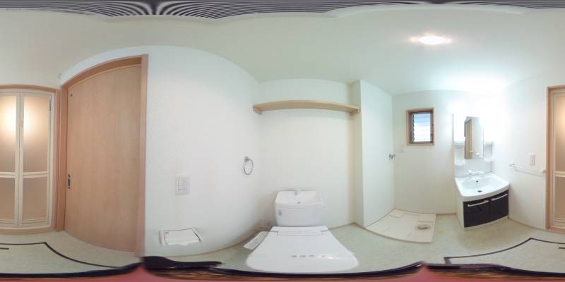 パノラマ画像トイレ