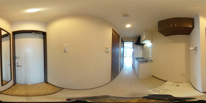 パノラマ画像玄関