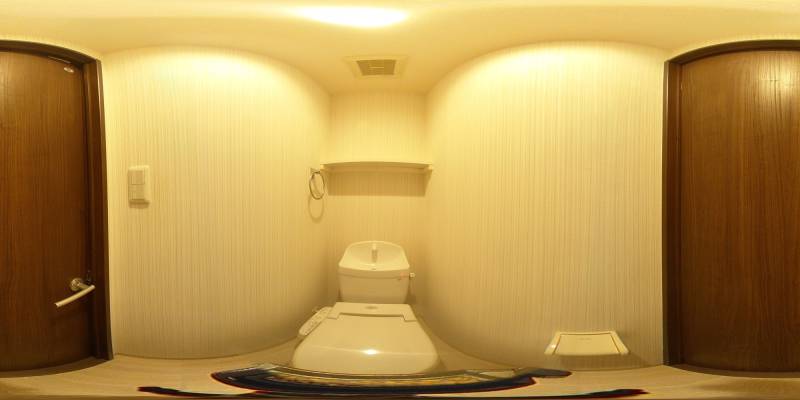 パノラマ画像トイレ