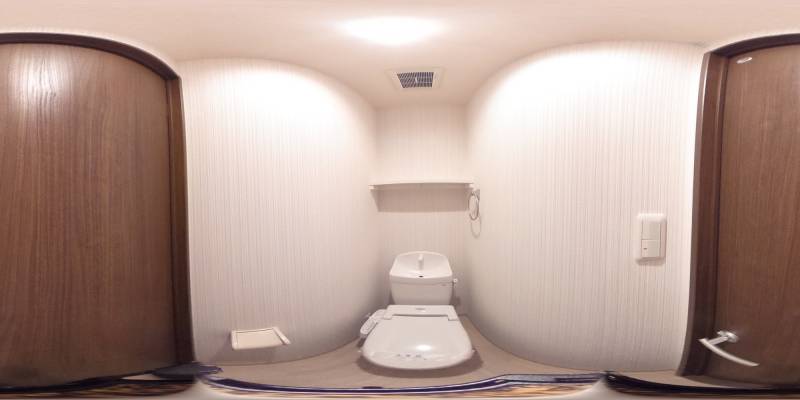 パノラマ画像トイレ