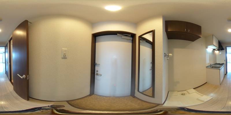 パノラマ画像玄関