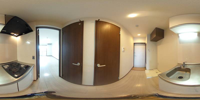 パノラマ画像キッチン