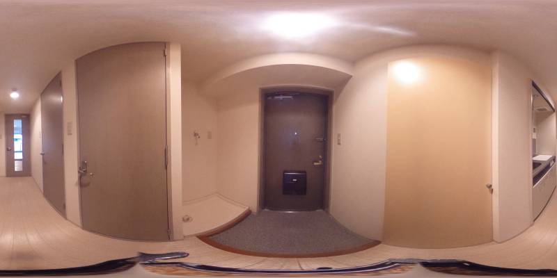 パノラマ画像玄関