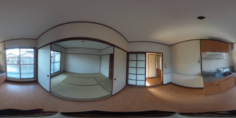 パノラマ画像リビング