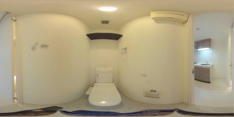 パノラマ画像トイレ