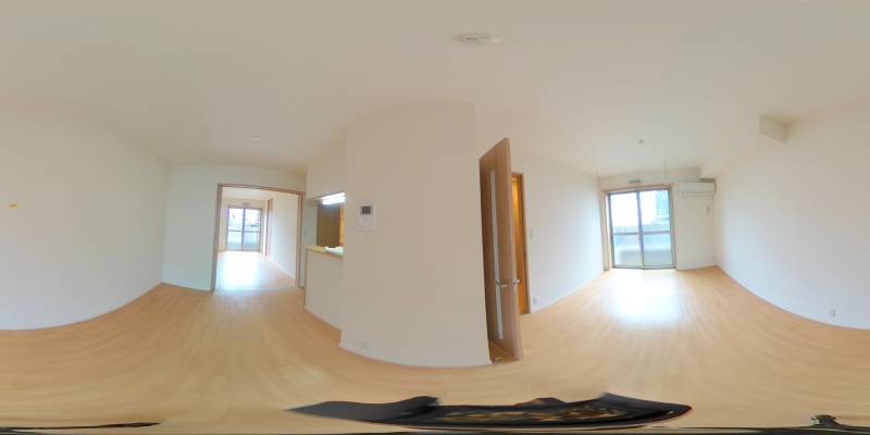 パノラマ画像リビング