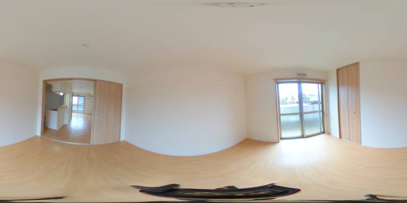 パノラマ画像洋室