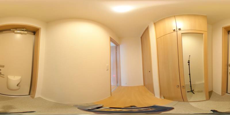 パノラマ画像玄関