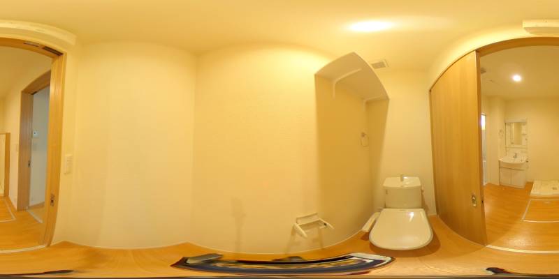 パノラマ画像トイレ