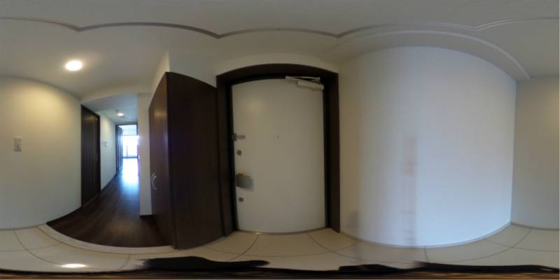 パノラマ画像玄関