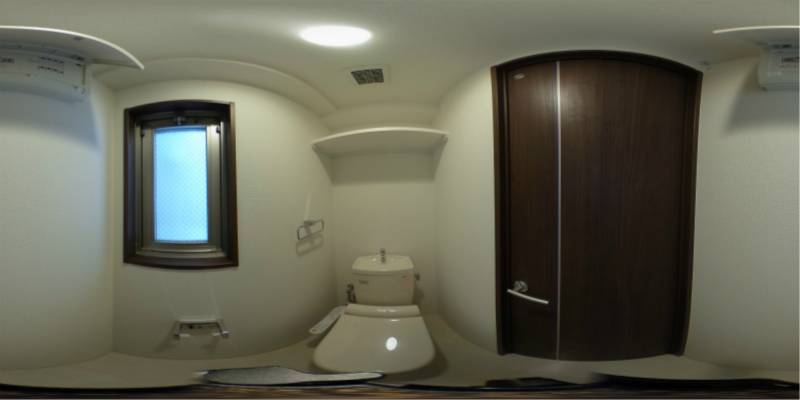 パノラマ画像トイレ