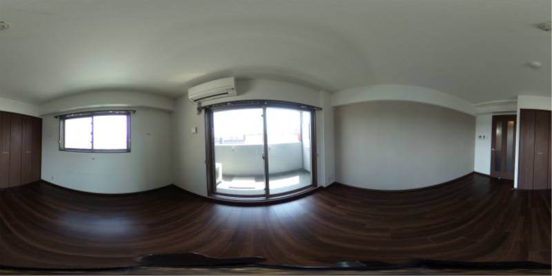 パノラマ画像洋室