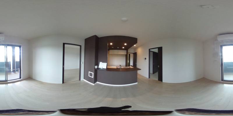 パノラマ画像リビング