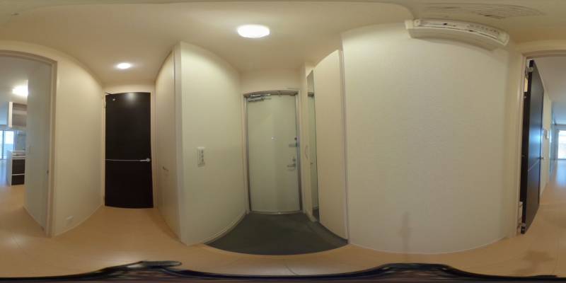 パノラマ画像玄関