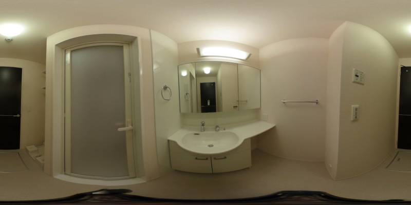 パノラマ画像洗面所