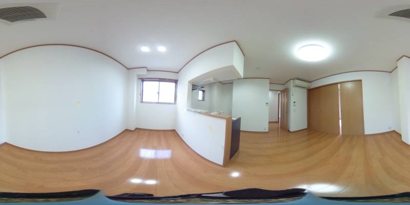パノラマ画像リビング