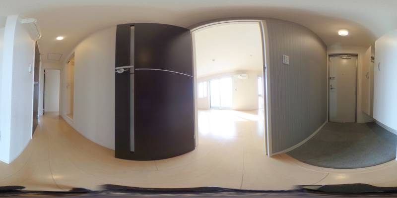 パノラマ画像玄関