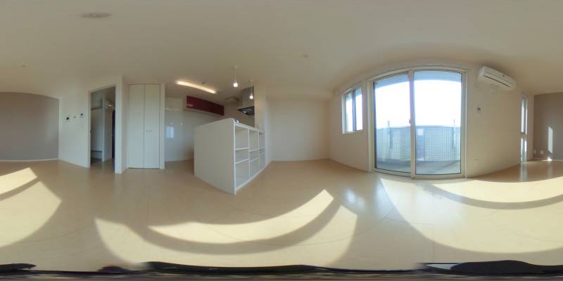 パノラマ画像リビング