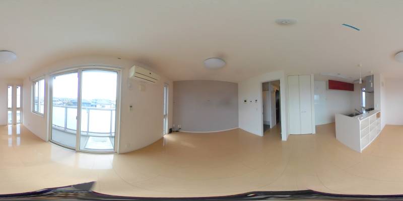 パノラマ画像リビング