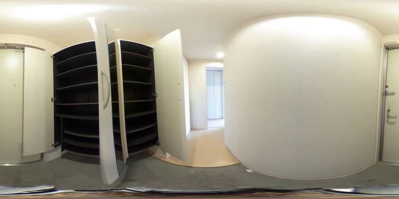 パノラマ画像玄関