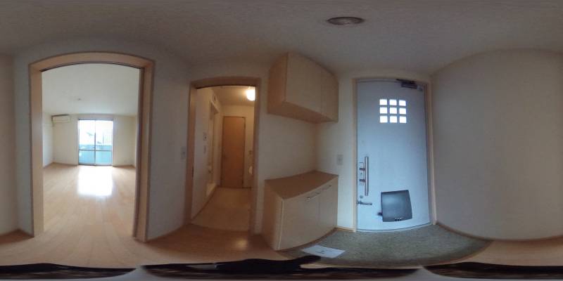 パノラマ画像玄関