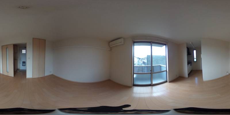 パノラマ画像洋室