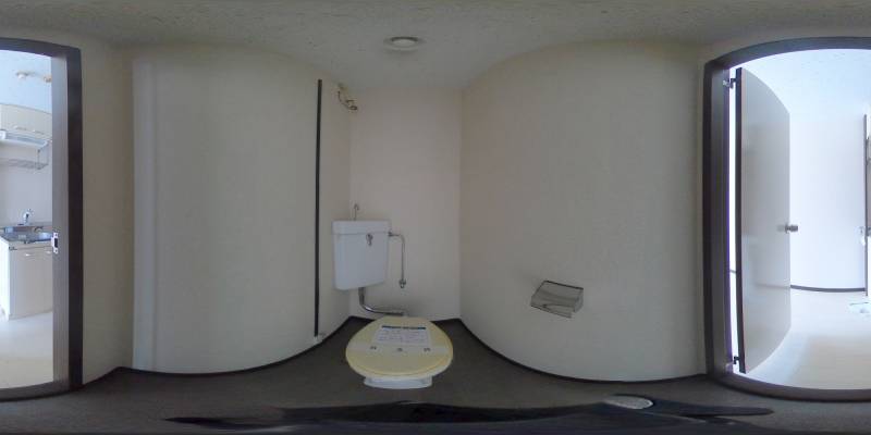 パノラマ画像トイレ