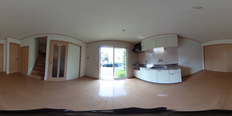 パノラマ画像リビング