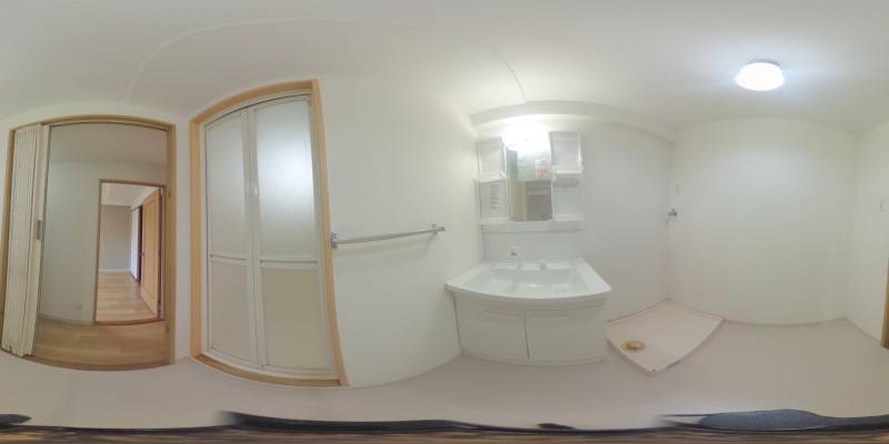 パノラマ画像洗面所