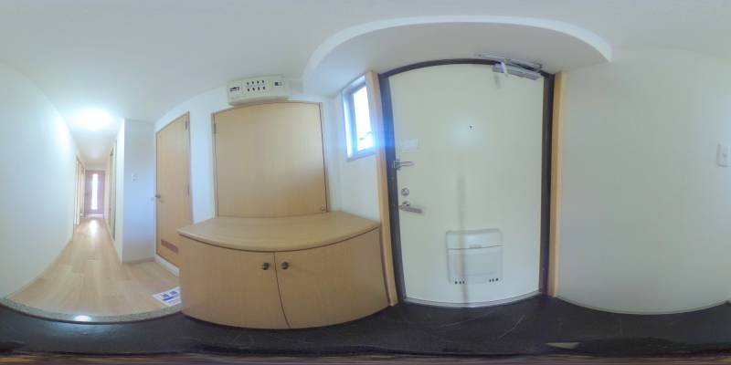 パノラマ画像玄関