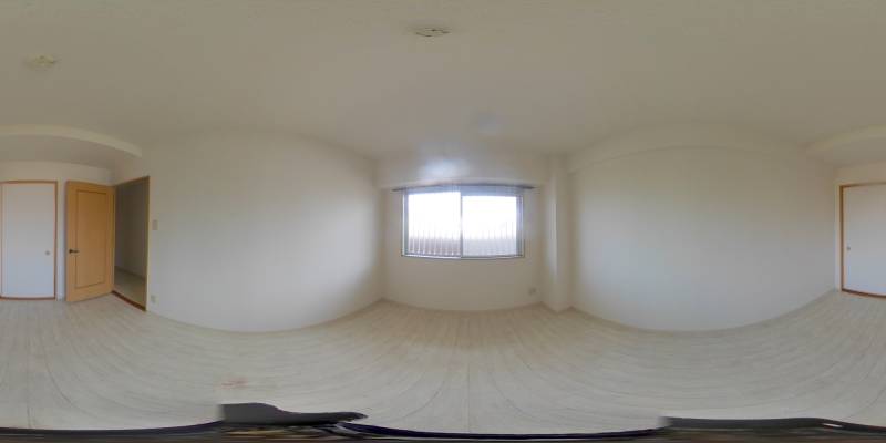 パノラマ画像洋室