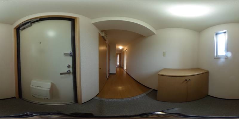 パノラマ画像玄関