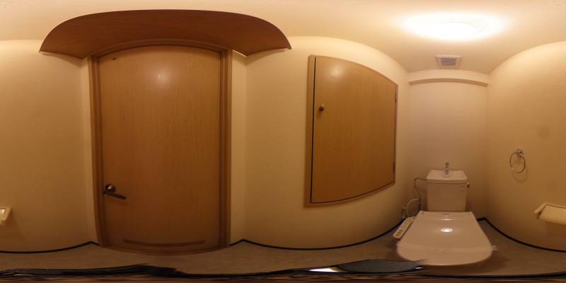 パノラマ画像トイレ