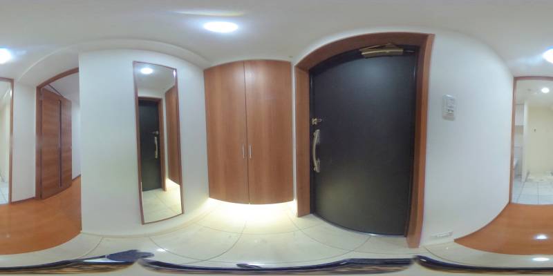 パノラマ画像玄関